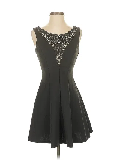 Pre-owned City Studio Cocktail Dress In Black