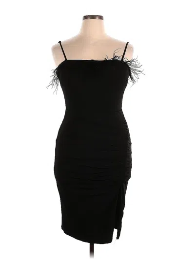 Pre-owned City Studio Cocktail Dress In Black