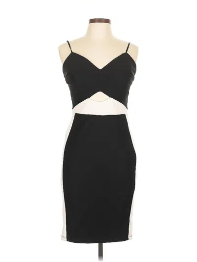 Pre-owned City Studio Cocktail Dress In Black