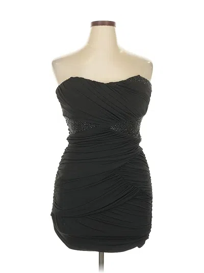 Pre-owned City Studio Cocktail Dress In Black