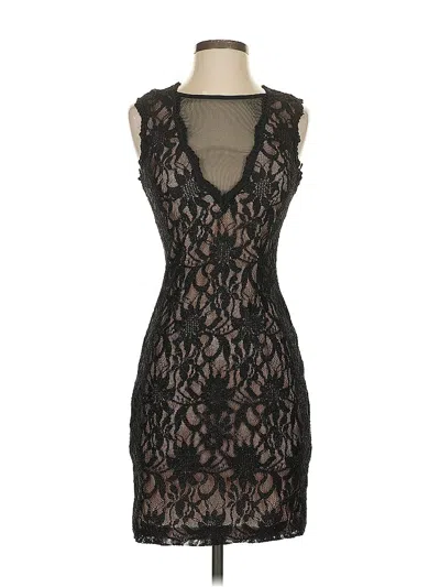 Pre-owned City Studio Cocktail Dress In Black