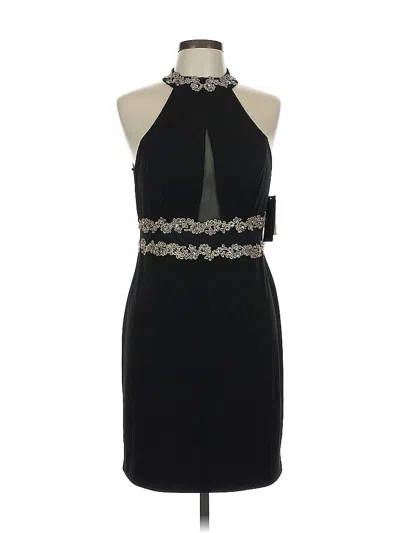 City Studio Cocktail Dress In Black