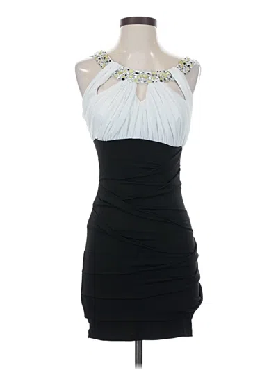 Pre-owned City Studio Cocktail Dress In Black