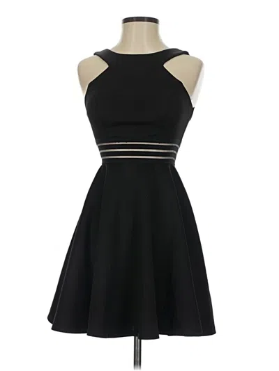 Pre-owned City Studio Cocktail Dress In Black