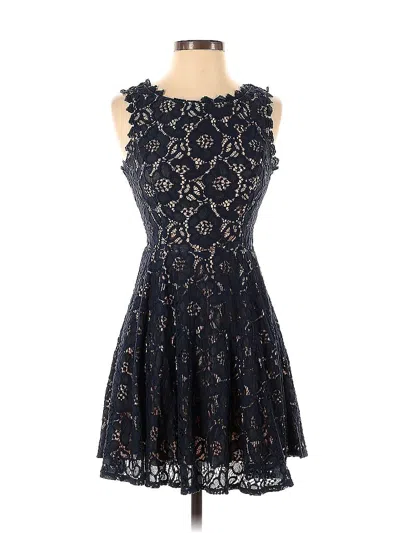 Pre-owned City Studio Cocktail Dress In Black