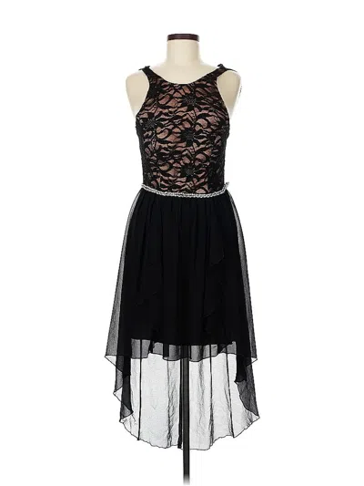 Pre-owned City Studio Cocktail Dress In Black