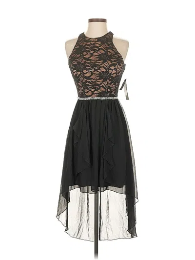 Pre-owned City Studio Cocktail Dress In Black