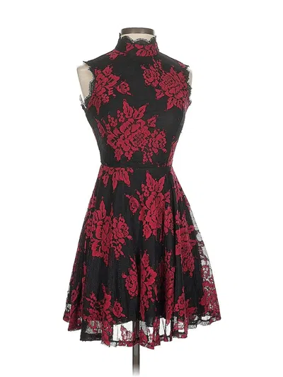Pre-owned City Studio Cocktail Dress In Black