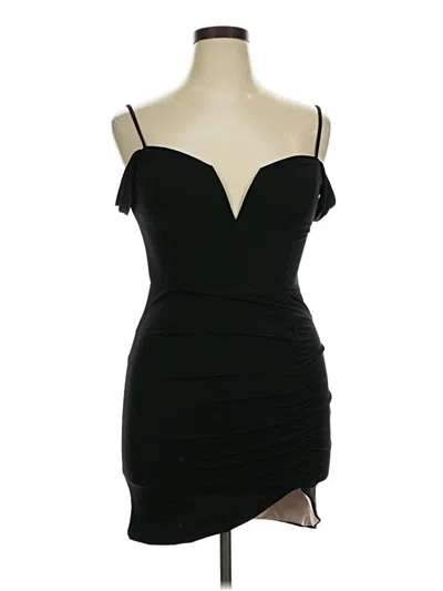 Pre-owned City Studio Cocktail Dress In Black