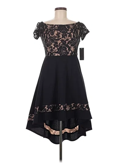 City Studio Cocktail Dress In Black