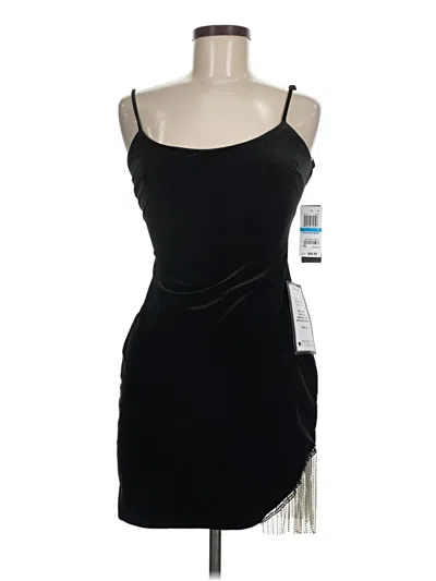 Pre-owned City Studio Cocktail Dress In Black