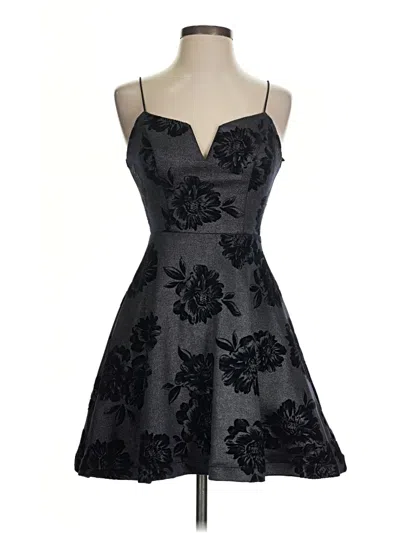 Pre-owned City Studio Cocktail Dress In Black
