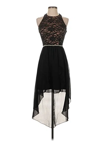 Pre-owned City Studio Cocktail Dress In Black