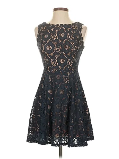 Pre-owned City Studio Cocktail Dress In Black