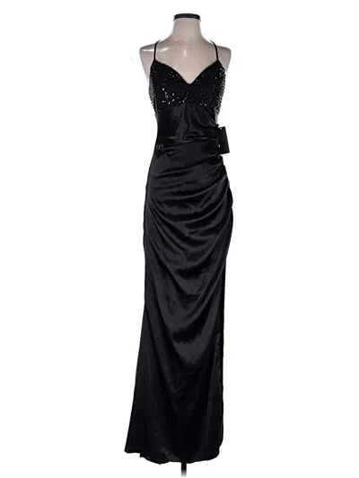 City Studio Cocktail Dress In Black