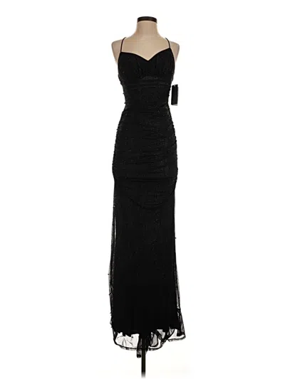 Pre-owned City Studio Cocktail Dress In Black