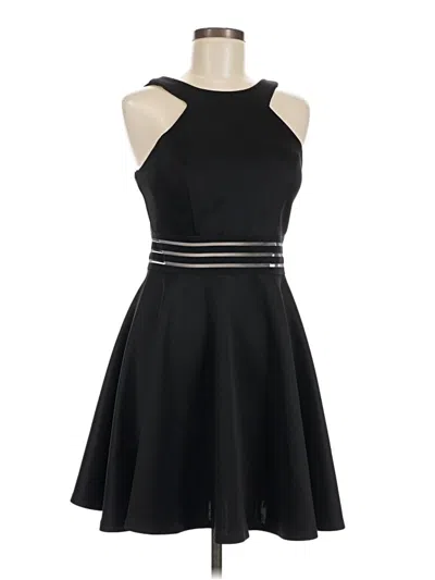 Pre-owned City Studio Cocktail Dress In Black