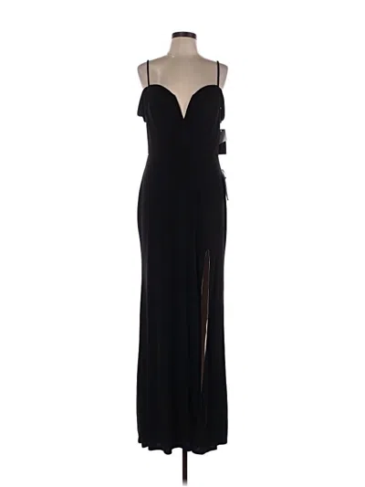 Pre-owned City Studio Cocktail Dress In Black