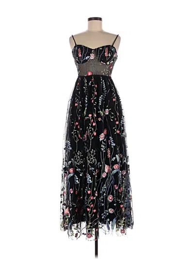 Pre-owned City Studio Cocktail Dress In Black