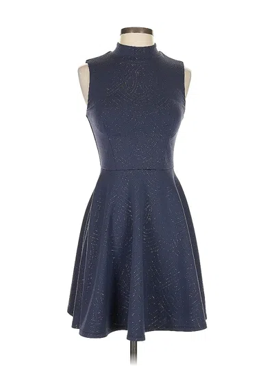 Pre-owned City Studio Cocktail Dress In Blue