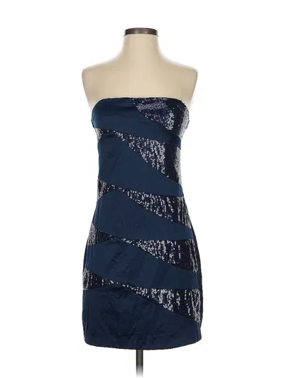 Pre-owned City Studio Cocktail Dress In Blue