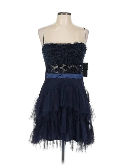 City Studio Cocktail Dress In Blue