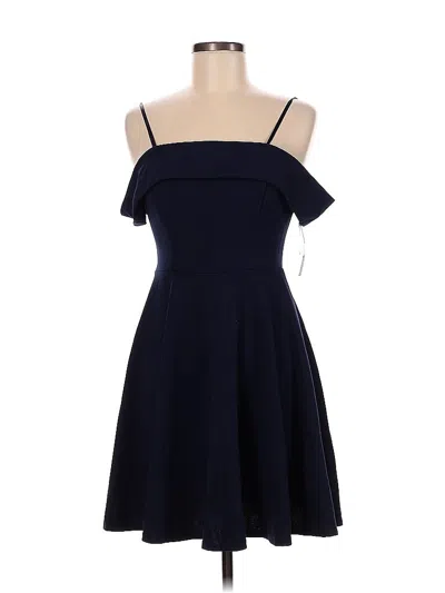 City Studio Cocktail Dress In Blue