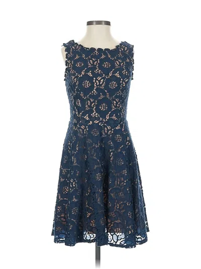 Pre-owned City Studio Cocktail Dress In Blue