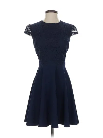 Pre-owned City Studio Cocktail Dress In Blue