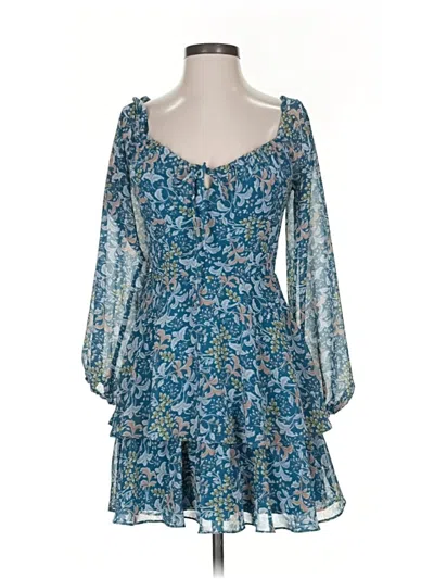 Pre-owned City Studio Cocktail Dress In Blue