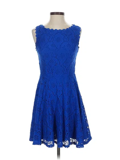 Pre-owned City Studio Cocktail Dress In Blue