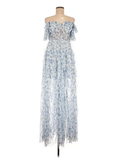 Pre-owned City Studio Cocktail Dress In Blue