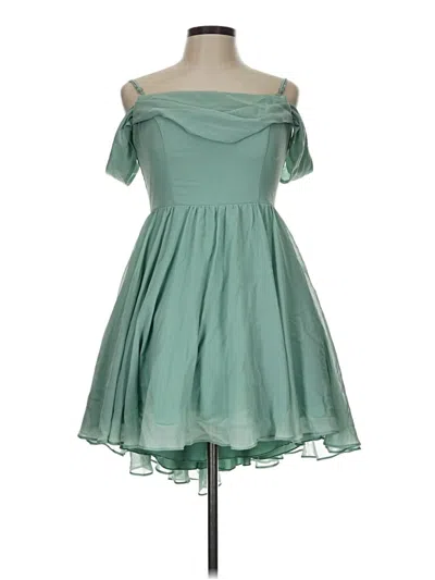 Pre-owned City Studio Cocktail Dress In Blue