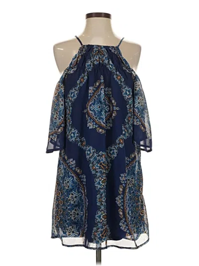 Pre-owned City Studio Cocktail Dress In Blue