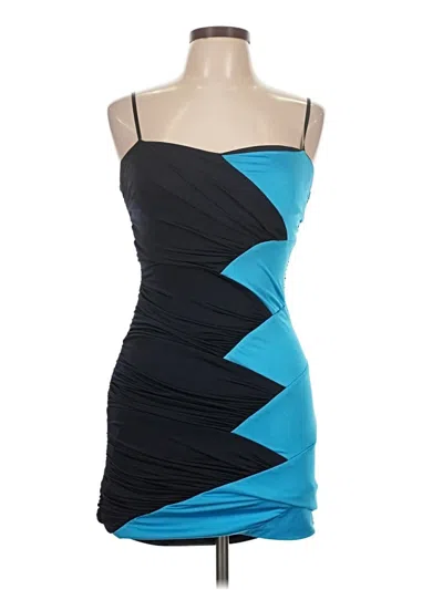 Pre-owned City Studio Cocktail Dress In Blue
