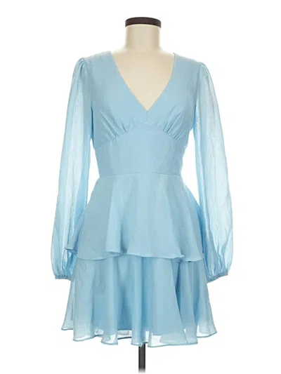 Pre-owned City Studio Cocktail Dress In Blue