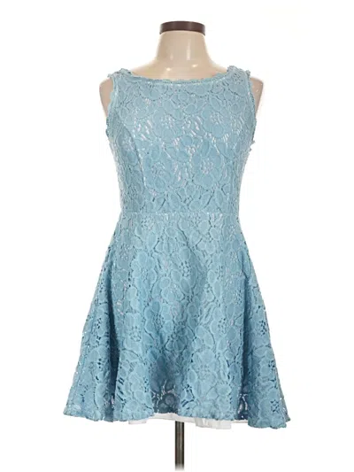 Pre-owned City Studio Cocktail Dress In Blue