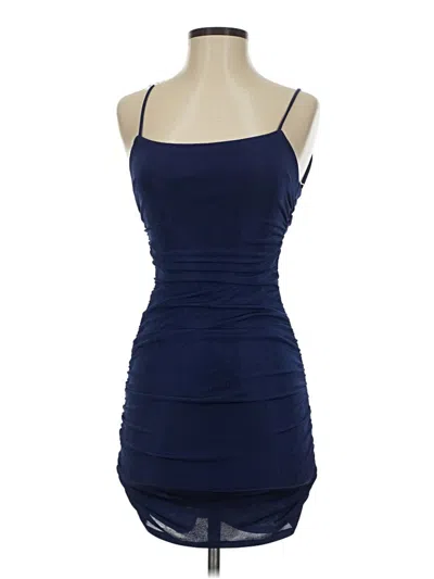 Pre-owned City Studio Cocktail Dress In Blue