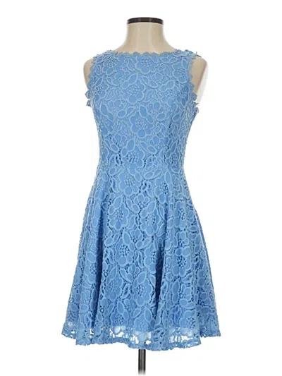 Pre-owned City Studio Cocktail Dress In Blue
