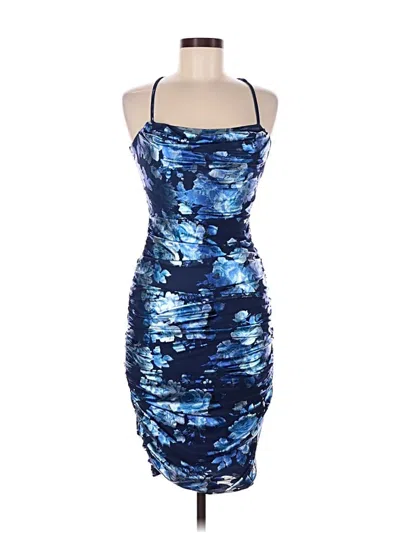 Pre-owned City Studio Cocktail Dress In Blue