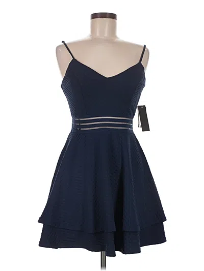 City Studio Cocktail Dress In Blue