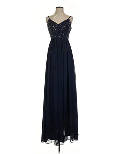 Pre-owned City Studio Cocktail Dress In Blue
