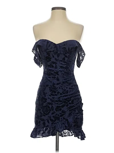 Pre-owned City Studio Cocktail Dress In Blue