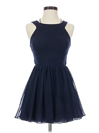 Pre-owned City Studio Cocktail Dress In Blue