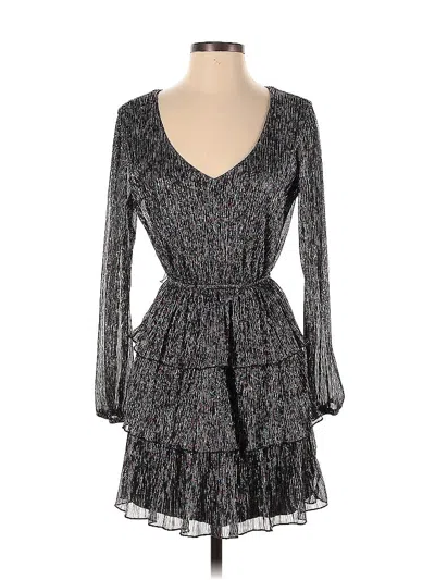 Pre-owned City Studio Cocktail Dress In Gray