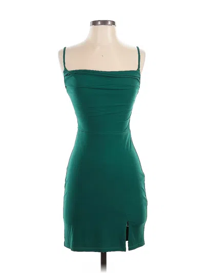Pre-owned City Studio Cocktail Dress In Green