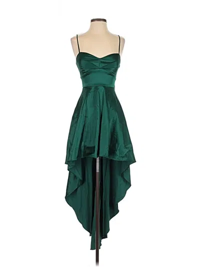 Pre-owned City Studio Cocktail Dress In Green