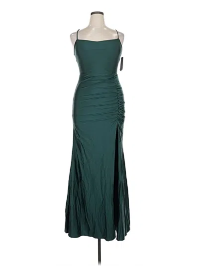 Pre-owned City Studio Cocktail Dress In Green