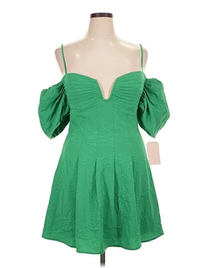 Pre-owned City Studio Cocktail Dress In Green