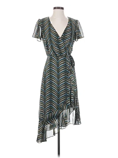 Pre-owned City Studio Cocktail Dress In Green